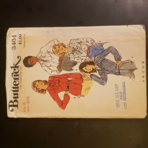 #Butterick #80s #Blouse #Sewing #Pattern